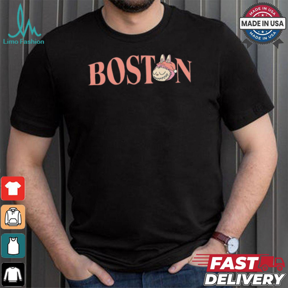 MLB Labubu Pink Pijama Boston T Shirt MLB Labubu Pink Pijama Boston T Shirt