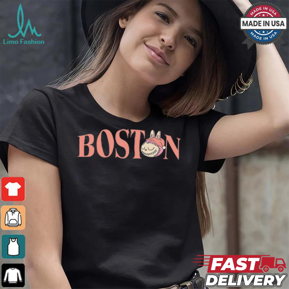 MLB Labubu Pink Pijama Boston T Shirt MLB Labubu Pink Pijama Boston T Shirt