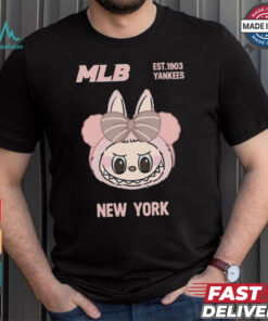 MLB Labubu Pinky New York T Shirt