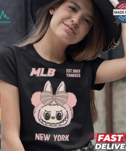 MLB Labubu Pinky New York T Shirt
