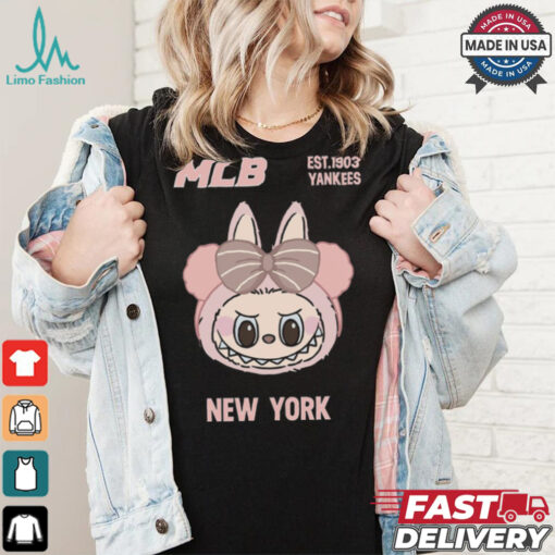 MLB Labubu Pinky New York T Shirt