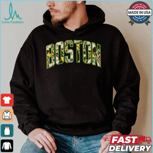 MLB Labubu Puzzel Boston T Shirt