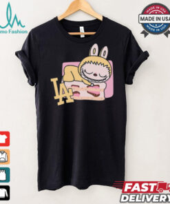 MLB Labubu Strawberry Pie LA T Shirt