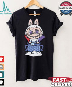 MLB Labubu White Pot LA T Shirt