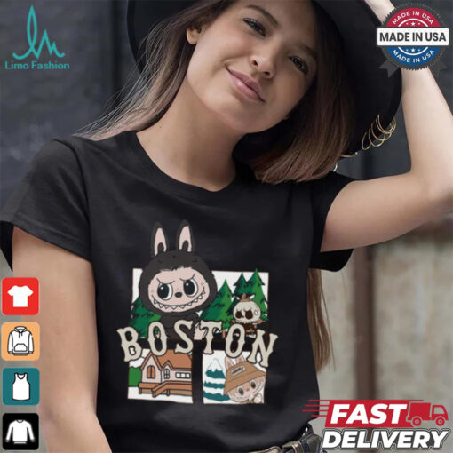 MLB Labubu Winter Time Boston T Shirt