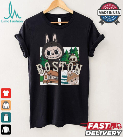 MLB Labubu Winter Time Boston T Shirt