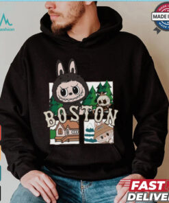 MLB Labubu Winter Time Boston T Shirt