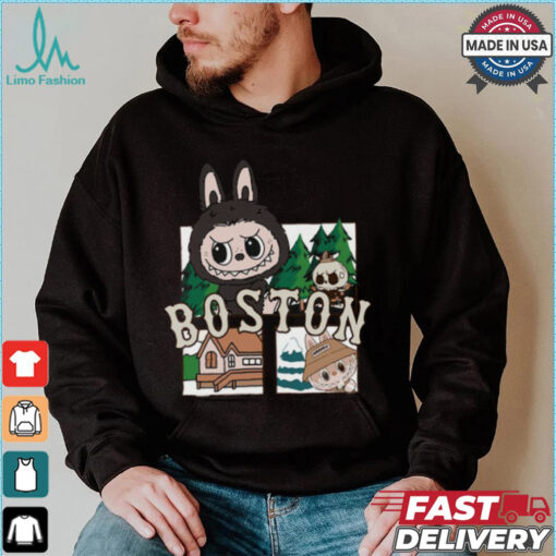 MLB Labubu Winter Time Boston T Shirt