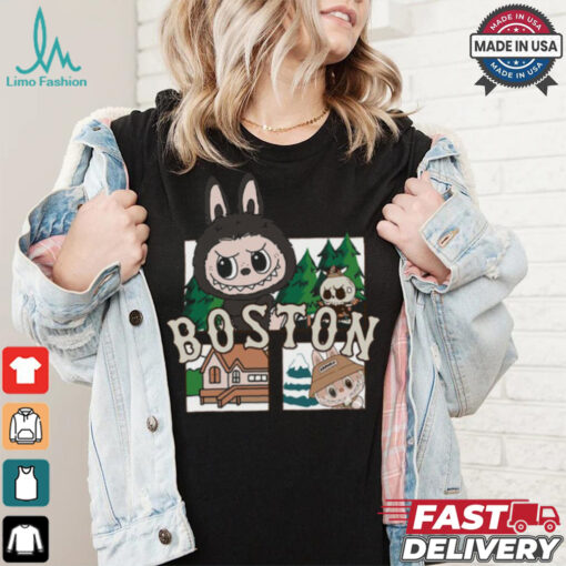 MLB Labubu Winter Time Boston T Shirt