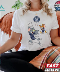 MLB Tom And Jerry New York Yankees T Shirt