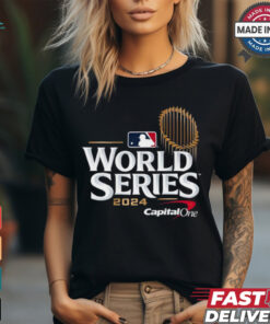 MLB World Series 2024 Capital One Logo t shirt