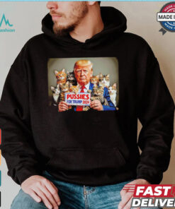 Maga pussies for Trump 2024 cat lovers shirt