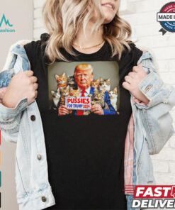 Maga pussies for Trump 2024 cat lovers shirt, hoodie, sweater, long sleeve and tank top Maga pussies for Trump 2024 cat lovers shirt