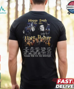 Maggie Smith 1934 2024 Harry Potter Thank You For The Memories T Shirt