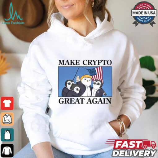 Make Crypto Great Again Penguin Tee shirt