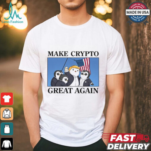Make Crypto Great Again Penguin Tee shirt