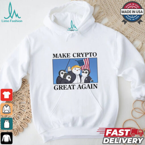 Make Crypto Great Again Penguin Tee shirt
