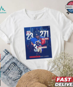 Malik Nabers First 3 Games 23 Recs 271 Rec Yards 3 Touchdowns Shirt