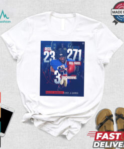 Malik Nabers First 3 Games 23 Recs 271 Rec Yards 3 Touchdowns Shirt