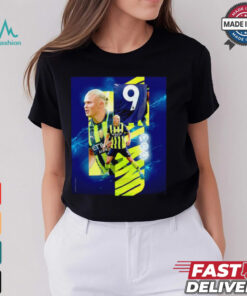 Manchester City Erling Haaland back to back hat tricks shirt