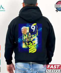 Manchester City Erling Haaland back to back hat tricks shirt