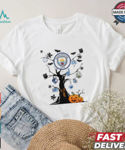 Manchester City Halloween Hanging Tree Spooky T Shirt