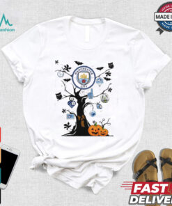 Manchester City Halloween Hanging Tree Spooky T Shirt