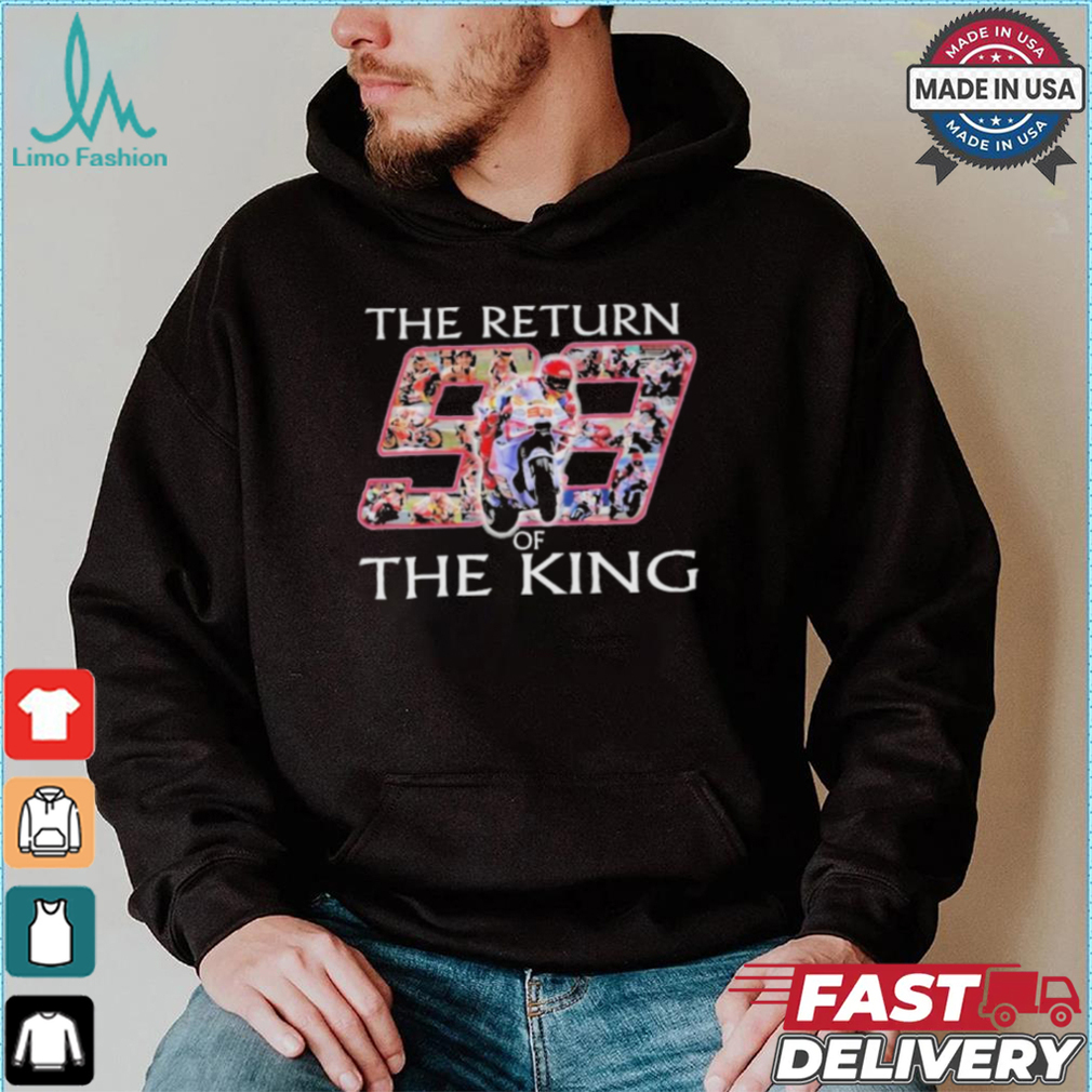 Marc Marquez Ducati Team The Return Of The King 2008 2024 T Shirt Marc Marquez Ducati Team The Return Of The King 2008 2024 T Shirt