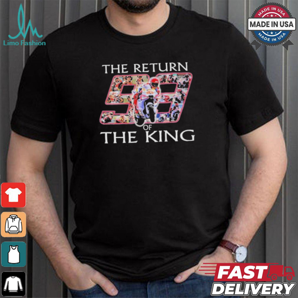 Marc Marquez Ducati Team The Return Of The King 2008 2024 T Shirt Marc Marquez Ducati Team The Return Of The King 2008 2024 T Shirt