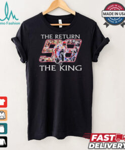 Marc Marquez Ducati Team The Return Of The King 2008 2024 T Shirt