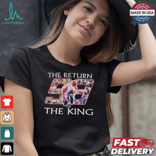 Marc Marquez Ducati Team The Return Of The King 2008 2024 T Shirt