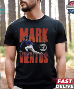 Mark Vientos #27 MLB New York Mets Bold t shirt
