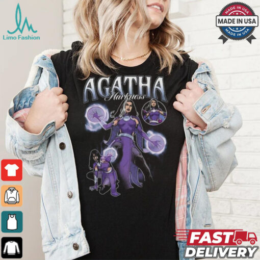 Marvel Agatha Multi Pose Comic Style Girls T Shirt