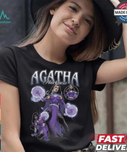 Marvel Agatha Multi Pose Comic Style Girls T Shirt