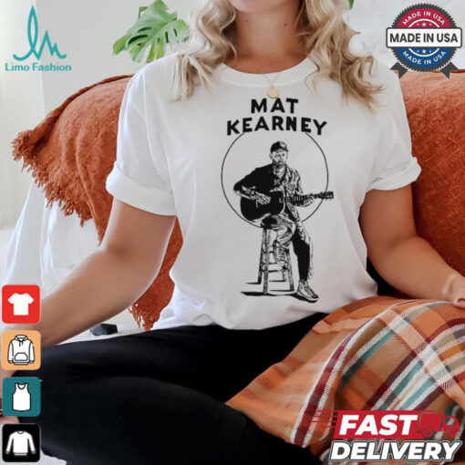 Mat Kearney Guitar Stool Tour 2024 T shirts