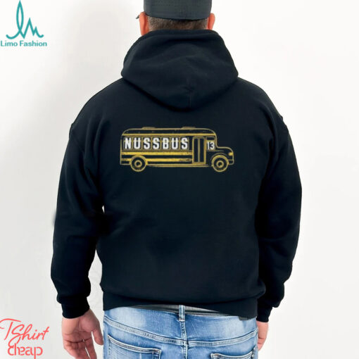 Matt Flynn Wearing Nussbus 13 T shirt