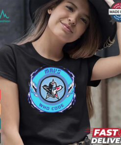 Mavs Who Code shirt