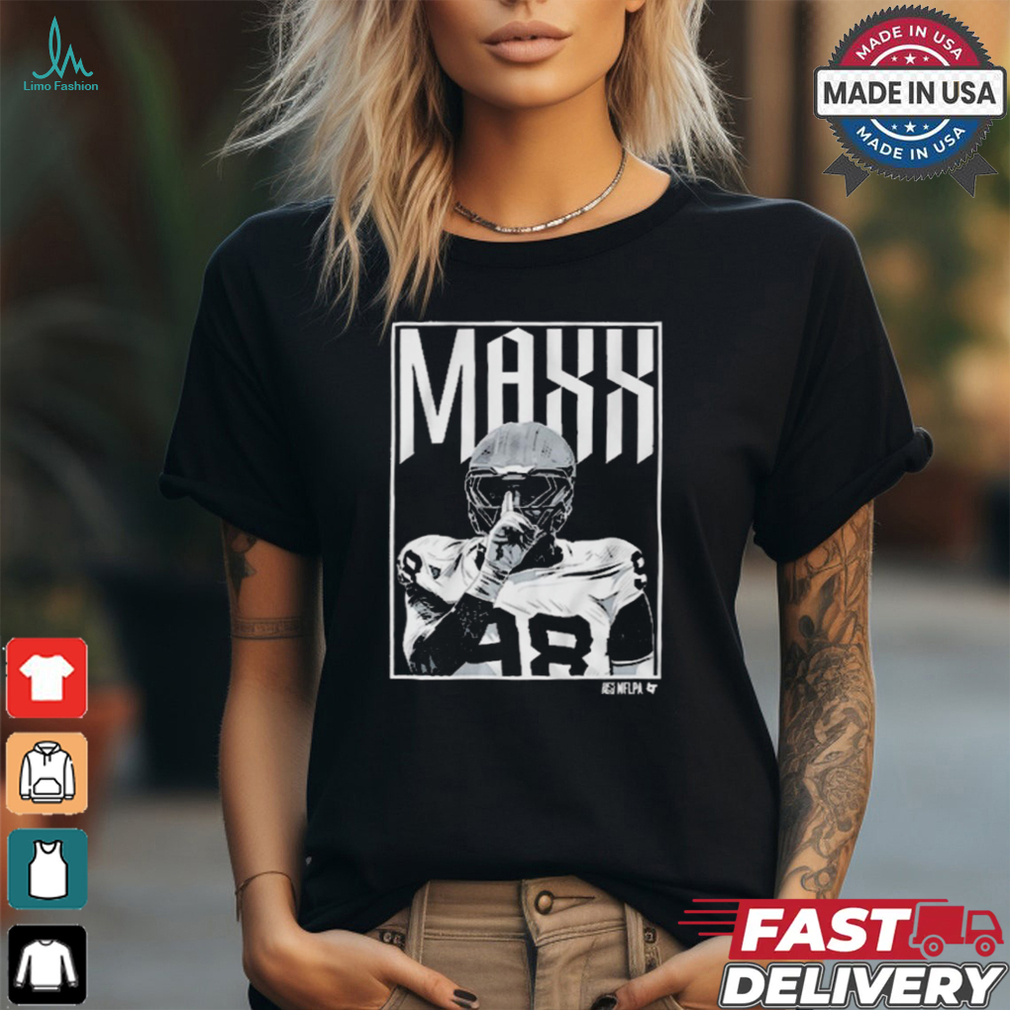 Maxx Crosby Shhh Celebration Las Vegas Raiders NFL t shirt Maxx Crosby Shhh Celebration Las Vegas Raiders NFL t shirt
