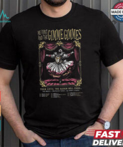 Me First & The Gimme Gimmes Until The Sleigh Bell Ends Tour 2024 Poster Shirt
