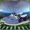 Los Angeles Rams 2024 Version Personalized Hey Dude Shoes