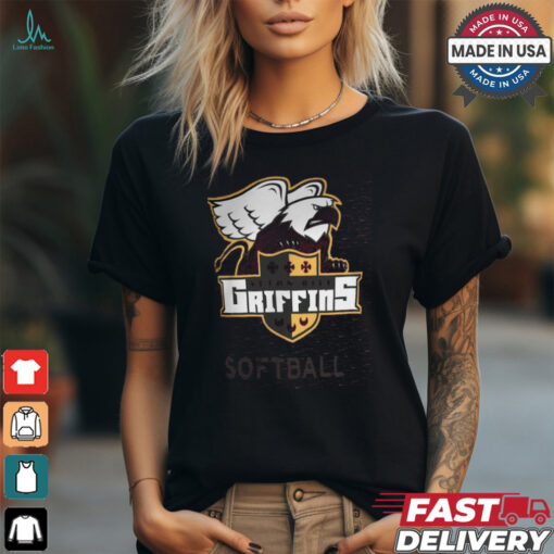 Men’s GameDay Greats Red Seton Hill Griffins Softball Motion T Shirt
