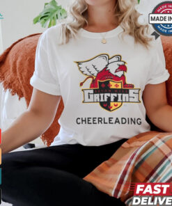 Men's GameDay Greats White Seton Hill Griffins Cheerleading T Shirt
