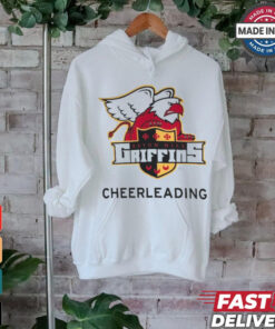 Men's GameDay Greats White Seton Hill Griffins Cheerleading T Shirt