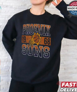 Men's New Era Black Phoenix Suns Enzyme Washed Oversized T Shirt