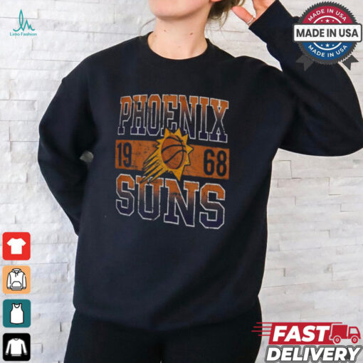 Men’s New Era Black Phoenix Suns Enzyme Washed Oversized T Shirt
