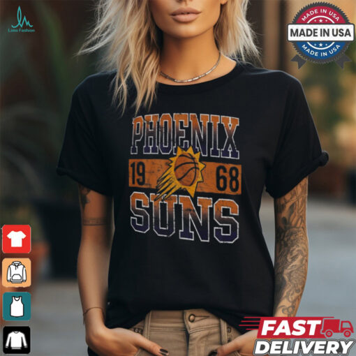 Men’s New Era Black Phoenix Suns Enzyme Washed Oversized T Shirt
