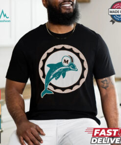Miami Dolphins 1966 Retro Logo T Shirt