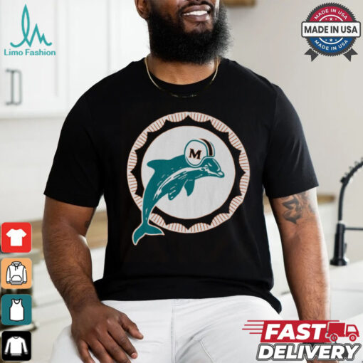 Miami Dolphins 1966 Retro Logo T Shirt