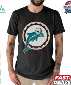 Miami Dolphins 1966 Retro Logo T Shirt