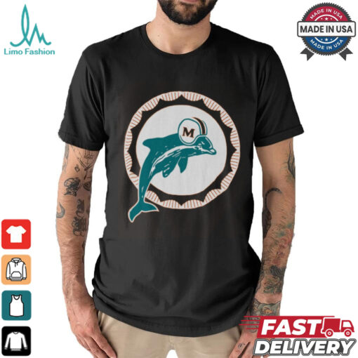 Miami Dolphins 1966 Retro Logo T Shirt